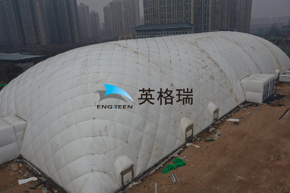 給工地“戴口罩”？基坑氣膜來守護
