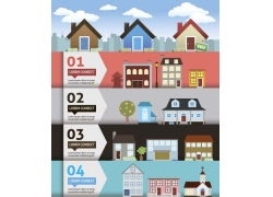 經典回響 懷舊復古辦公用品信息圖表模板的商務價值